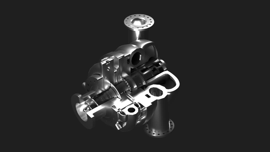 Turbo Pump - A 3D Engineering Marvel